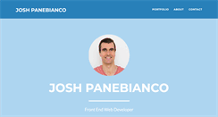 Desktop Screenshot of joshpanebianco.com